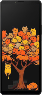 Силиконовый чехол Дерево и котики для Sony Xperia 10 VI - 6516u-3976 изображение 