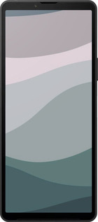 Силиконовый чехол С фиолетовым и бирюзовым ретро-стилем и волнами для Sony Xperia 10 VI - 6533u-3976 изображение 