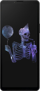 Силіконовий чехол Скелетне мистецтво для Sony Xperia 10 VI - 6536u-3976 изображение 