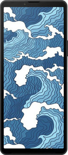 Силиконовый чехол Абстрактный рисунок морских волн для Sony Xperia 10 VI - 6538u-3976 изображение 