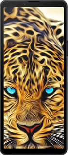 Силиконовый чехол Леопард для Sony Xperia 10 VI - 6611u-3976 изображение 