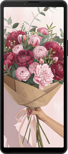 Силиконовый чехол Пионы 1 для Sony Xperia 10 VI - 6705u-3976 изображение 