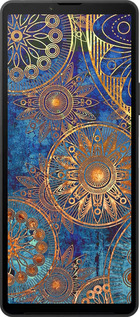 Силиконовый чехол Золотой узор для Sony Xperia 10 VI - 678u-3976 изображение 