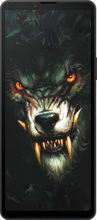 Силиконовый чехол Дьявольский волк для Sony Xperia 10 VI - 833u-3976 изображение 