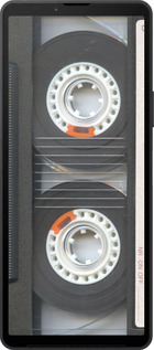 Силиконовый чехол Кассета для Sony Xperia 10 VI - 876u-3976 изображение 