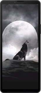 Силиконовый чехол Воющий волк для Sony Xperia 10 VI - 934u-3976 изображение 