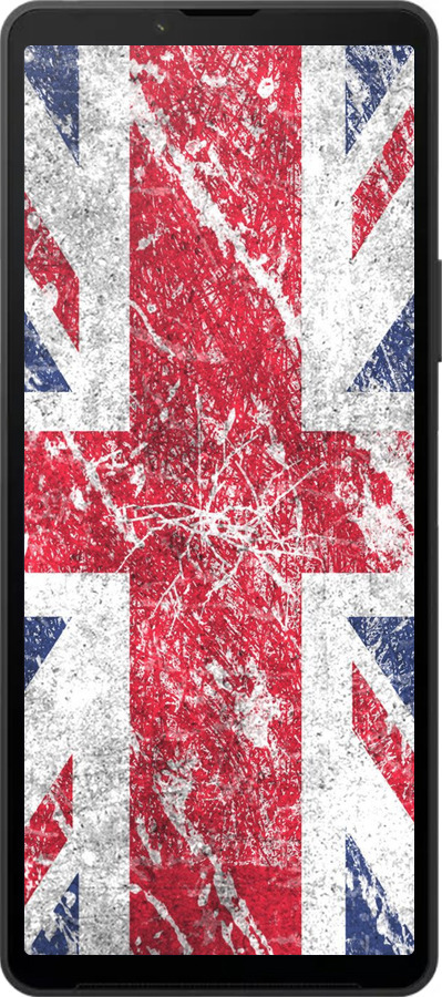 Силіконовий чехол Прапор Великобританії 1 для Sony Xperia 10 VI - 386u-3976 изображение 