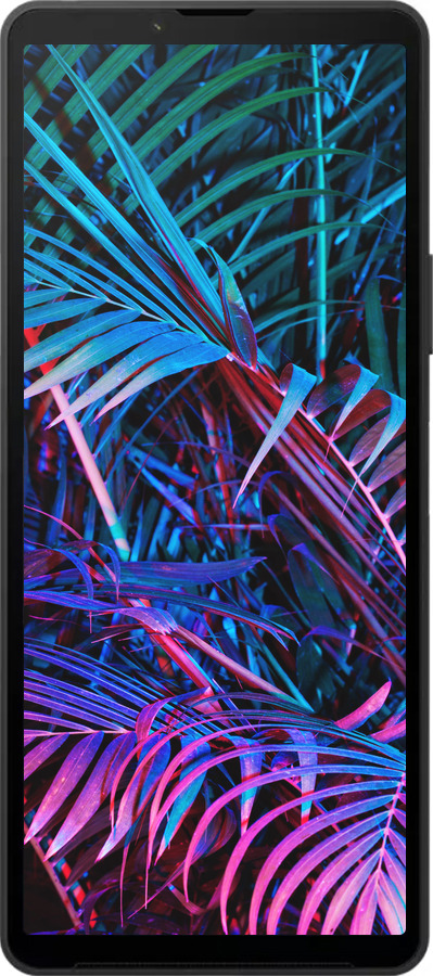 Силіконовий чехол Папороть під ультрафіолетом для Sony Xperia 10 VI - 4069u-3976 изображение 