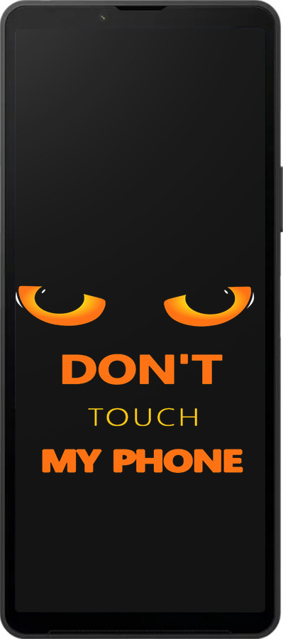 Силіконовий чехол Донт тач зе фон для Sony Xperia 10 VI - 4261u-3976 изображение 