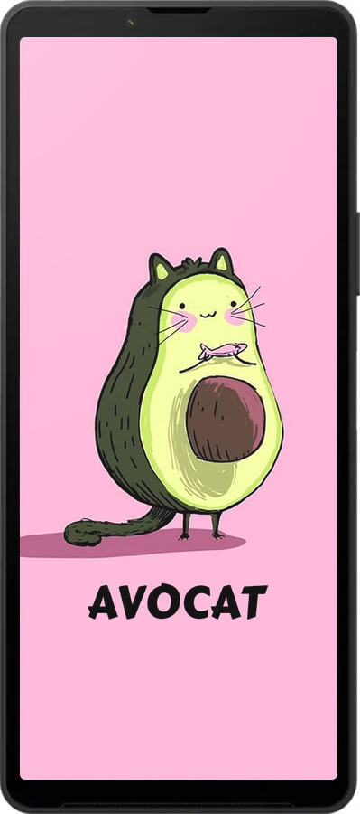 Силиконовый чехол Avocat для Sony Xperia 10 VI - 4270u-3976 изображение 