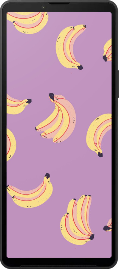 Силиконовый чехол Бананы для Sony Xperia 10 VI - 4312u-3976 изображение 