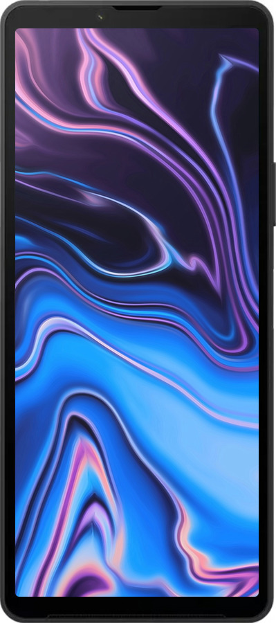 Силиконовый чехол Узор воды для Sony Xperia 10 VI - 4491u-3976 изображение 