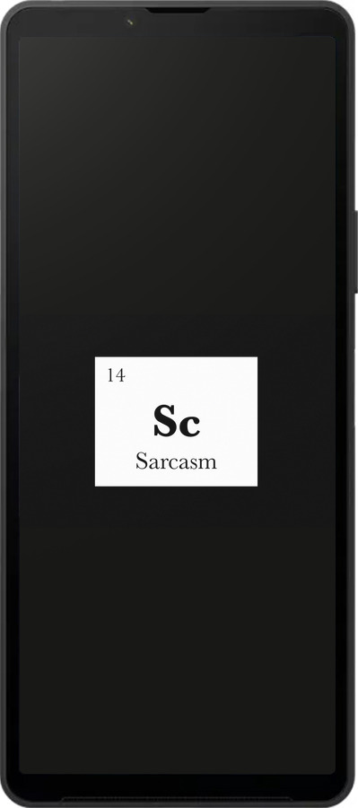 Силиконовый чехол Сарказм для Sony Xperia 10 VI - 4501u-3976 изображение 