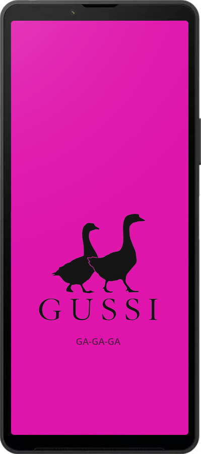 Силиконовый чехол Гуси для Sony Xperia 10 VI - 4561u-3976 изображение 