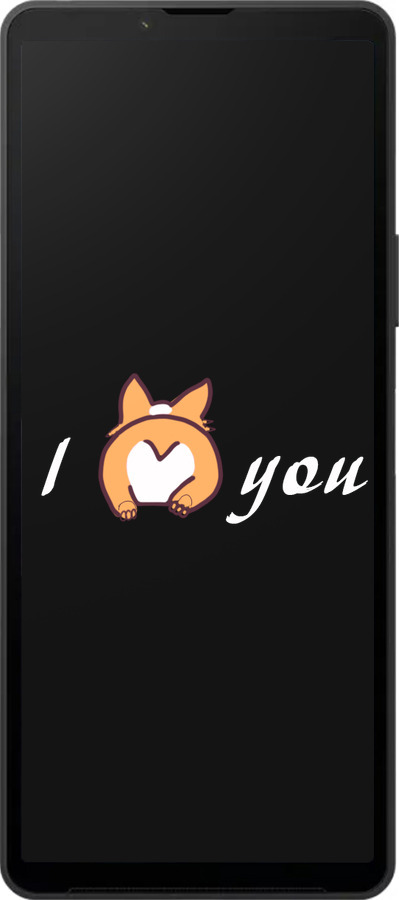 Силиконовый чехол Люблю для Sony Xperia 10 VI - 4586u-3976 изображение 