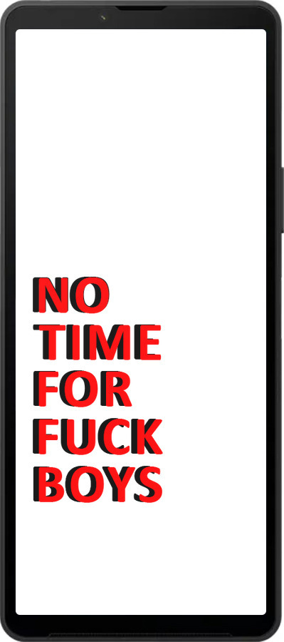 Силиконовый чехол Нет времени для Sony Xperia 10 VI - 4635u-3976 изображение 