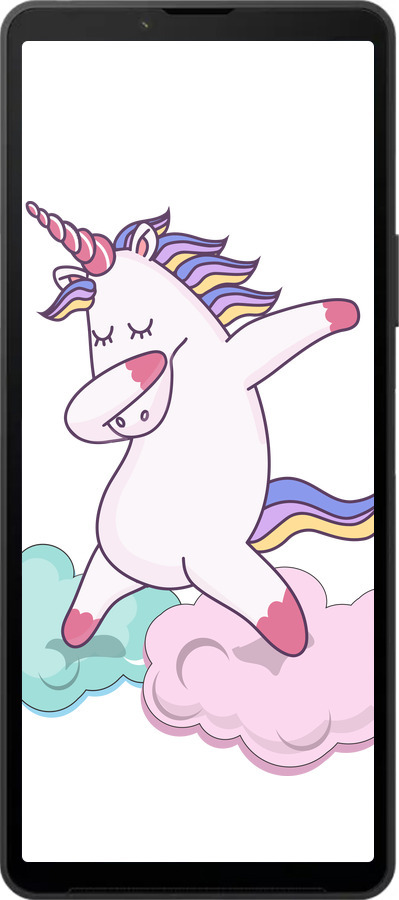 Силіконовий чехол Єдиноріг для Sony Xperia 10 VI - 4702u-3976 изображение 