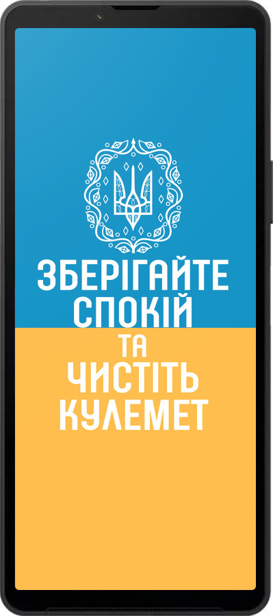 Силиконовый чехол Спокойствие v3 для Sony Xperia 10 VI - 5243u-3976 изображение 