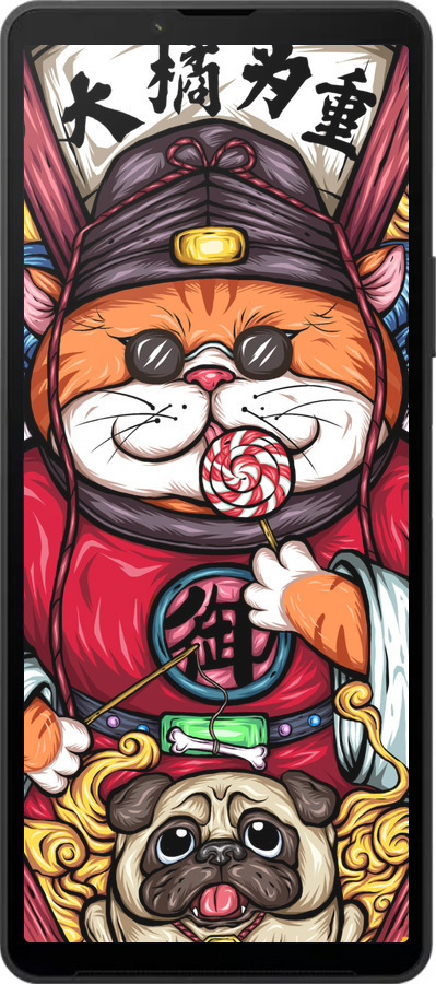 Силиконовый чехол № 5341 для Sony Xperia 10 VI - 5341u-3976 изображение 