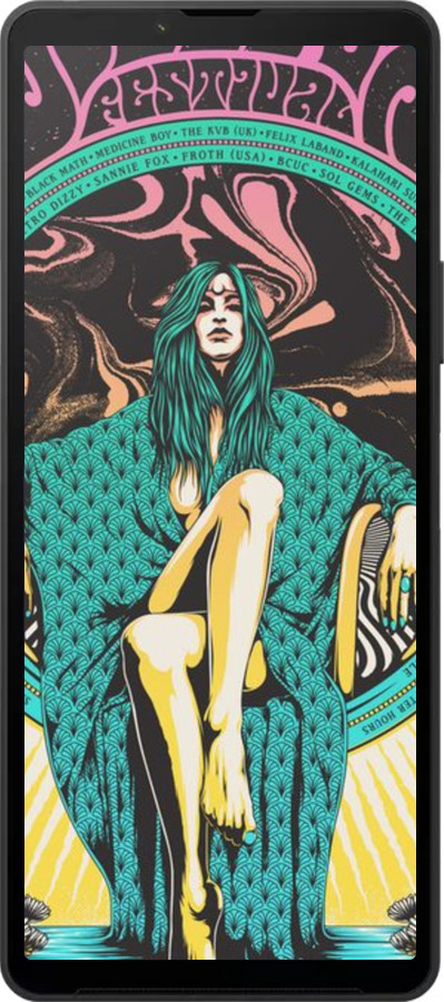 Силиконовый чехол № 5385 для Sony Xperia 10 VI - 5385u-3976 изображение 