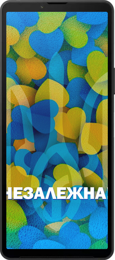 Силиконовый чехол Незалежна для Sony Xperia 10 VI - 5447u-3976 изображение 