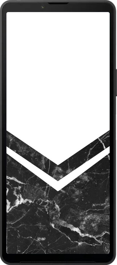 Силиконовый чехол Мраморный шеврон для Sony Xperia 10 VI - 5570u-3976 изображение 