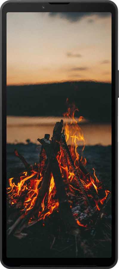 Силіконовий чехол Вогонь для Sony Xperia 10 VI - 6021u-3976 изображение 