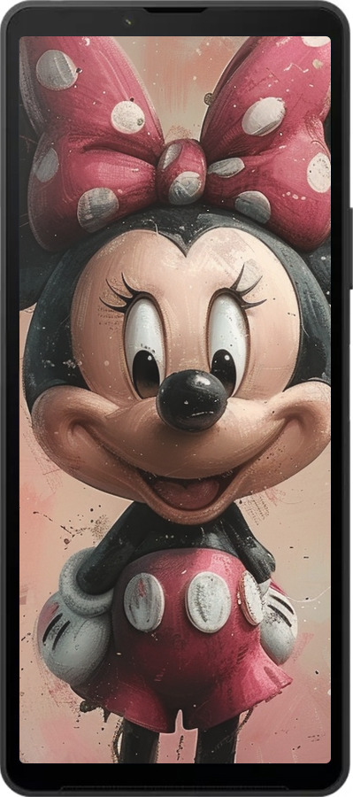 Силиконовый чехол Minnie Mouse для Sony Xperia 10 VI - 6054u-3976 изображение 