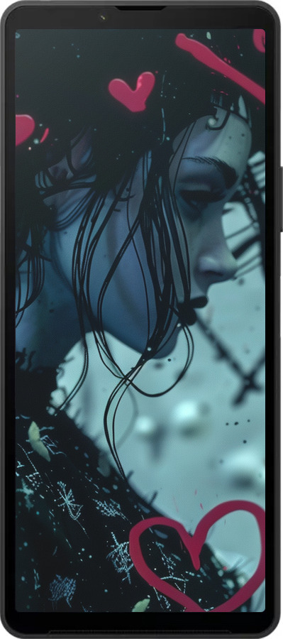 Силиконовый чехол XO Love v2 для Sony Xperia 10 VI - 6057u-3976 изображение 