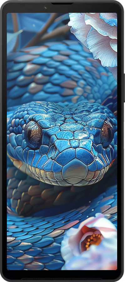 Силіконовий чехол Blue Snake для Sony Xperia 10 VI - 6079u-3976 изображение 