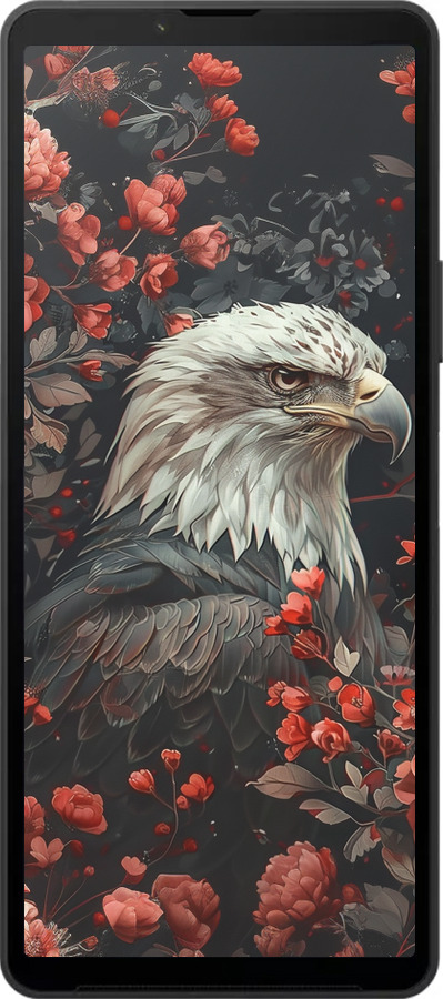 Силиконовый чехол Цветочный страж для Sony Xperia 10 VI - 6102u-3976 изображение 