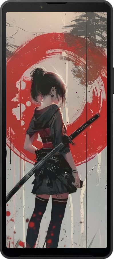 Силіконовий чехол Сутінки воїна: Танок з катаною для Sony Xperia 10 VI - 6123u-3976 изображение 