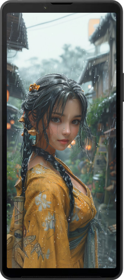 Силиконовый чехол Anime-girl для Sony Xperia 10 VI - 6133u-3976 изображение 