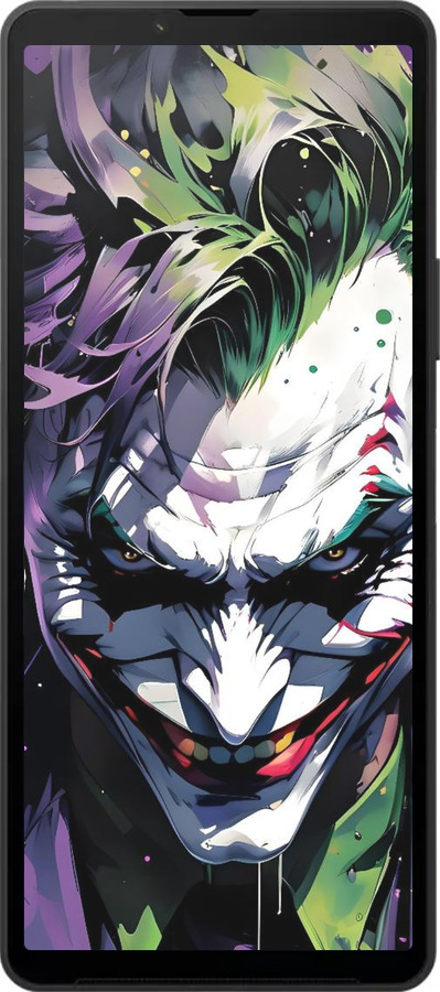 Силиконовый чехол Джокер для Sony Xperia 10 VI - 6289u-3976 изображение 