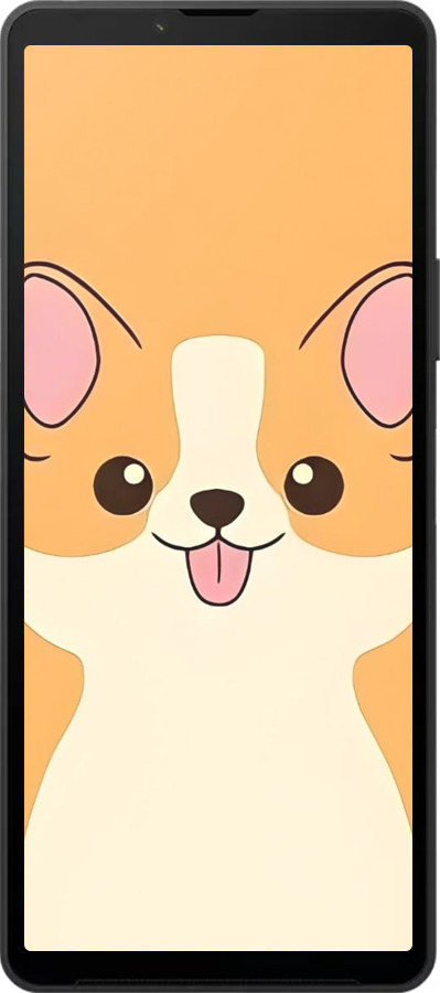 Силиконовый чехол Милый пес для Sony Xperia 10 VI - 6296u-3976 изображение 