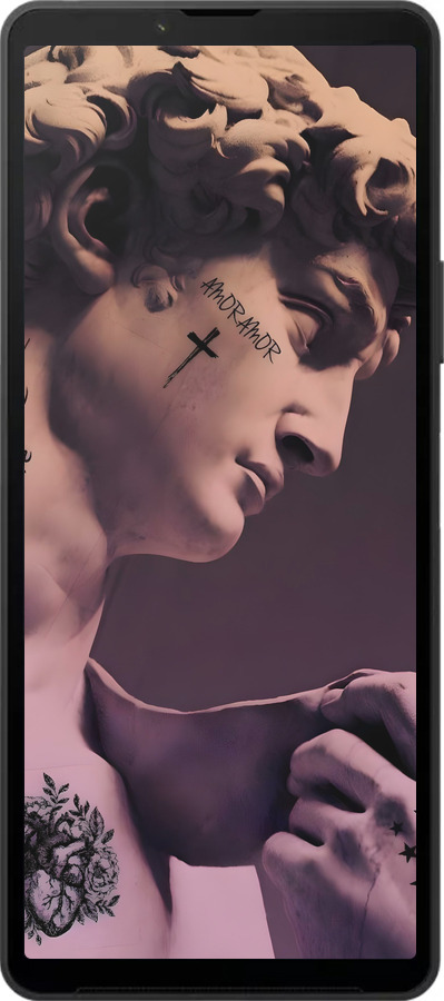 Силиконовый чехол Давид для Sony Xperia 10 VI - 6302u-3976 изображение 