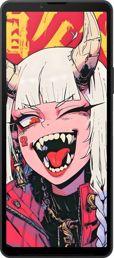 Силиконовый чехол Аниме демон для Sony Xperia 10 VI - 6308u-3976 изображение 