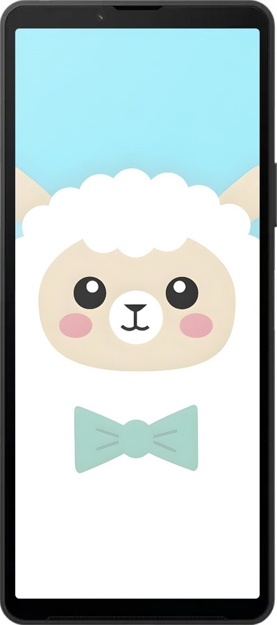 Силиконовый чехол Милый барашек для Sony Xperia 10 VI - 6355u-3976 изображение 