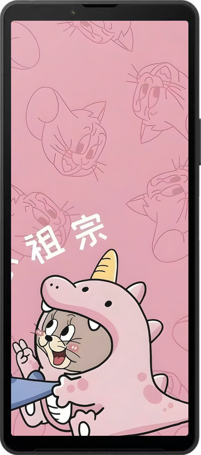 Силиконовый чехол Том и джерри 2 для Sony Xperia 10 VI - 6359u-3976 изображение 