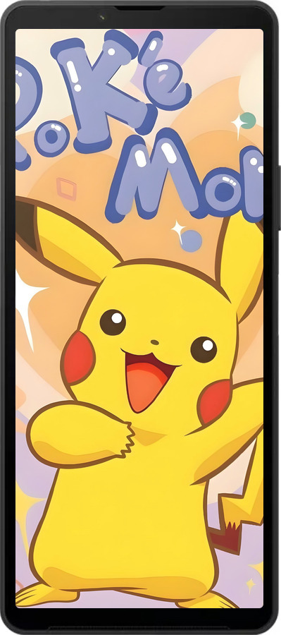 Силиконовый чехол Пикачу для Sony Xperia 10 VI - 6383u-3976 изображение 