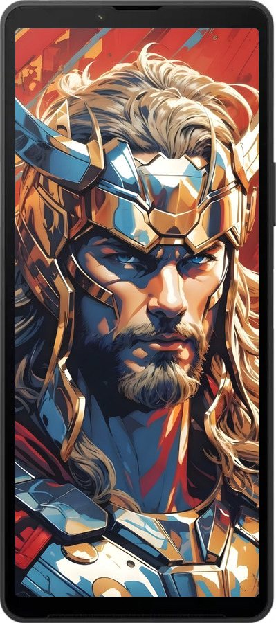 Силиконовый чехол Тор для Sony Xperia 10 VI - 6384u-3976 изображение 