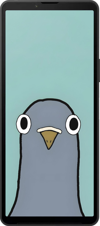 Силиконовый чехол Голубь для Sony Xperia 10 VI - 6388u-3976 изображение 