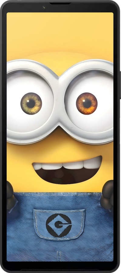 Силиконовый чехол Миньон для Sony Xperia 10 VI - 6389u-3976 изображение 