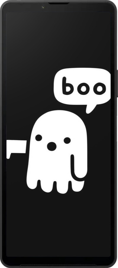 Силіконовий чехол Привид Несхвалення для Sony Xperia 10 VI - 6431u-3976 изображение 