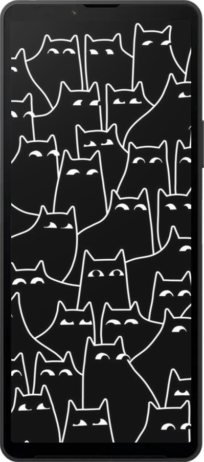 Силіконовий чехол Із зображенням кішок для Sony Xperia 10 VI - 6470u-3976 изображение 