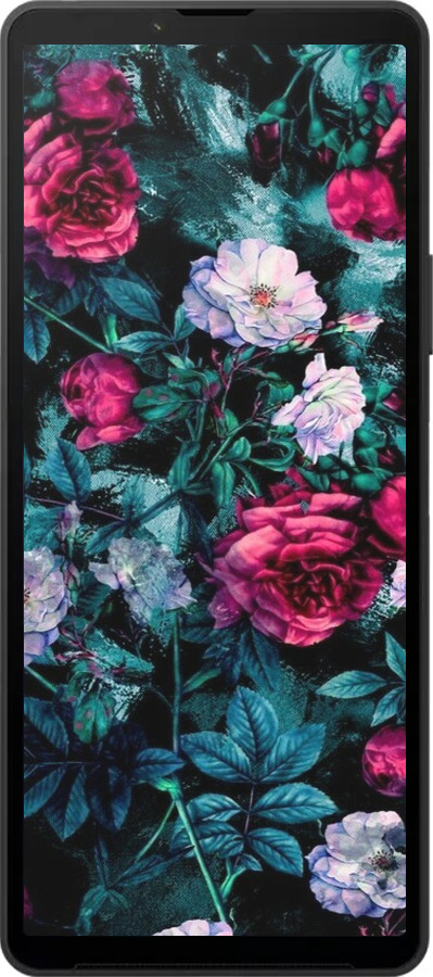 Силиконовый чехол Сад и розы для Sony Xperia 10 VI - 6483u-3976 изображение 