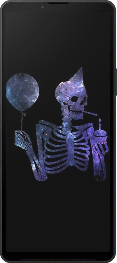 Силіконовий чехол Скелетне мистецтво для Sony Xperia 10 VI - 6536u-3976 изображение 