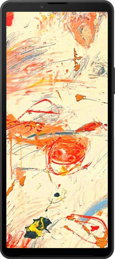 Силіконовий чехол Динамічна картина з хаотичними мазками для Sony Xperia 10 VI - 6540u-3976 изображение 