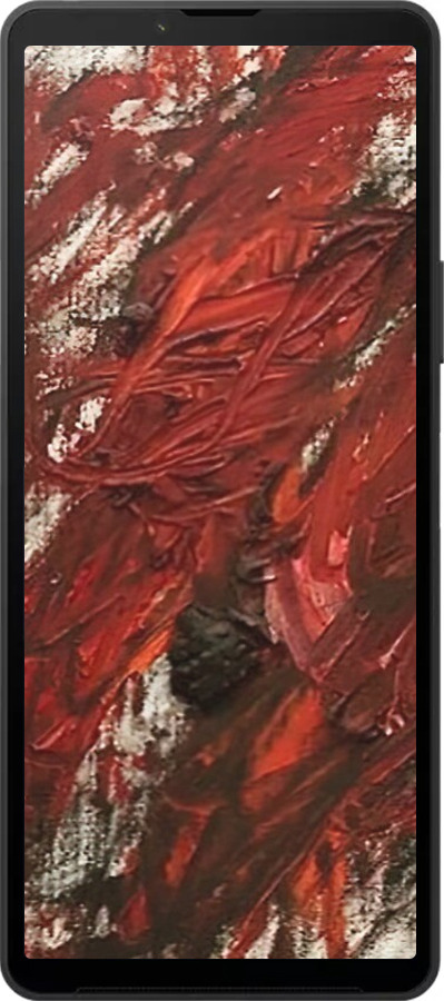 Силіконовий чехол Абстрактна композиція в червоних тонах для Sony Xperia 10 VI - 6541u-3976 изображение 