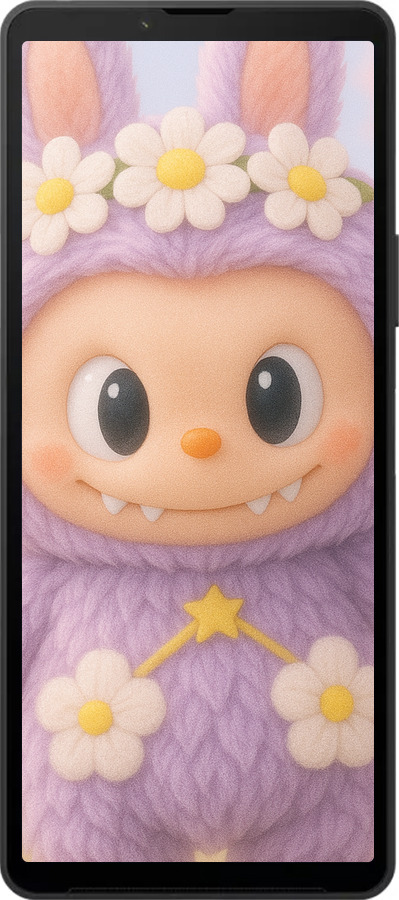 Силіконовий чехол Лабубу 1 для Sony Xperia 10 VI - 6709u-3976 изображение 